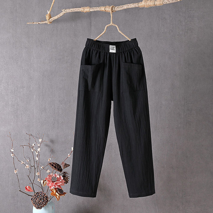 Alyra - Comfortable Pocketed Trousers
