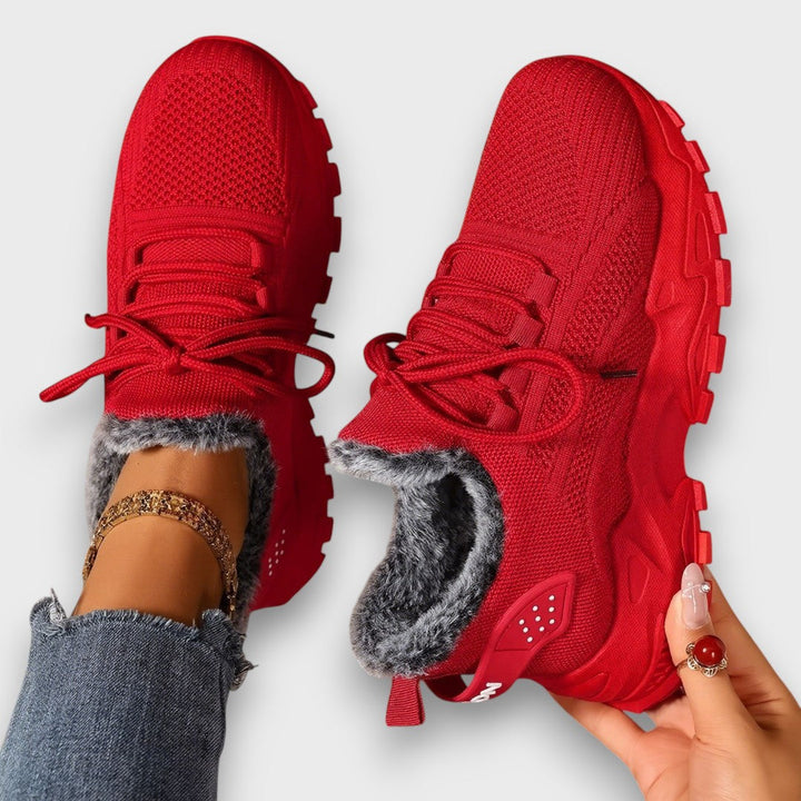 Chloe | Winter Lace-Up Trainers
