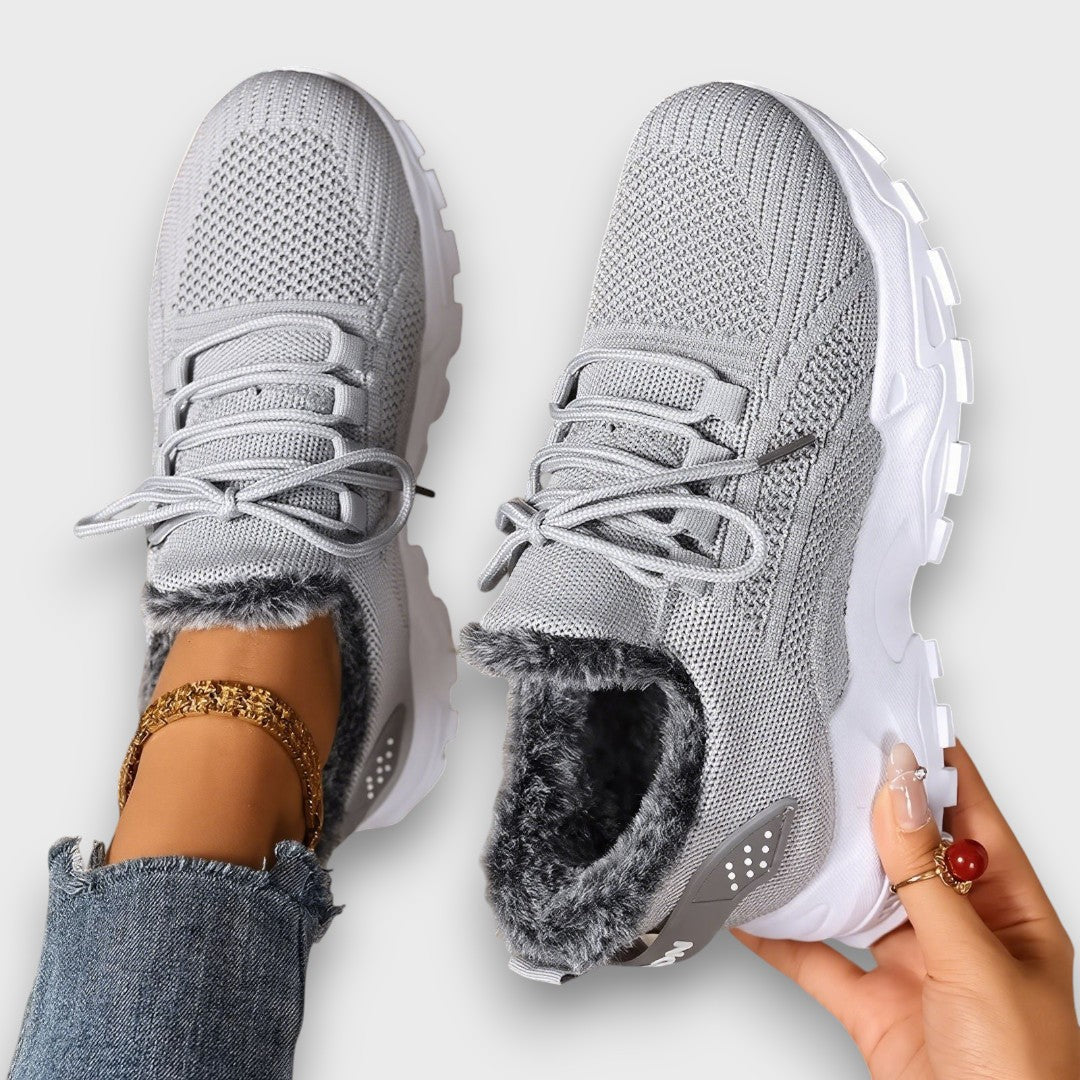 Chloe | Winter Lace-Up Trainers
