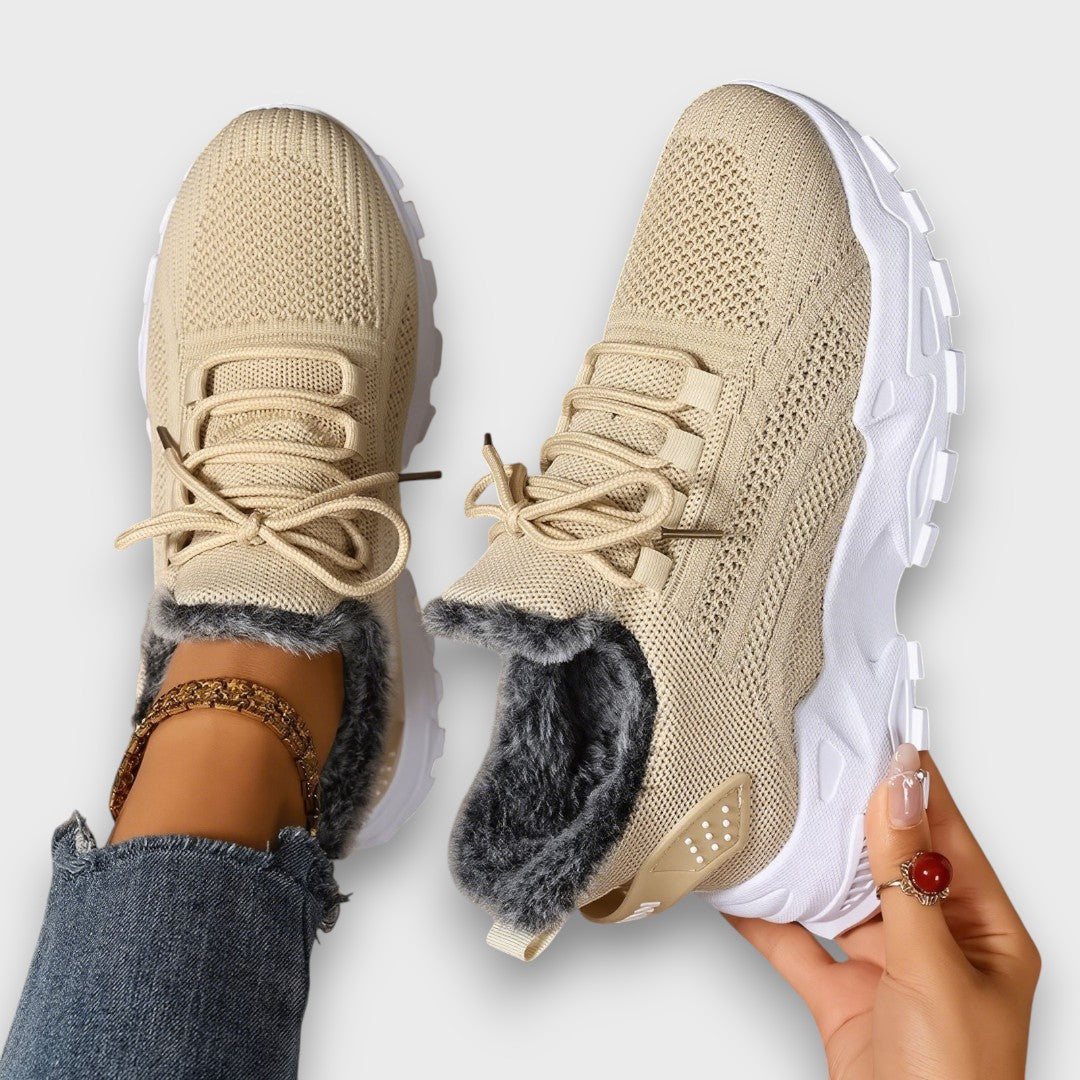 Chloe | Winter Lace-Up Trainers