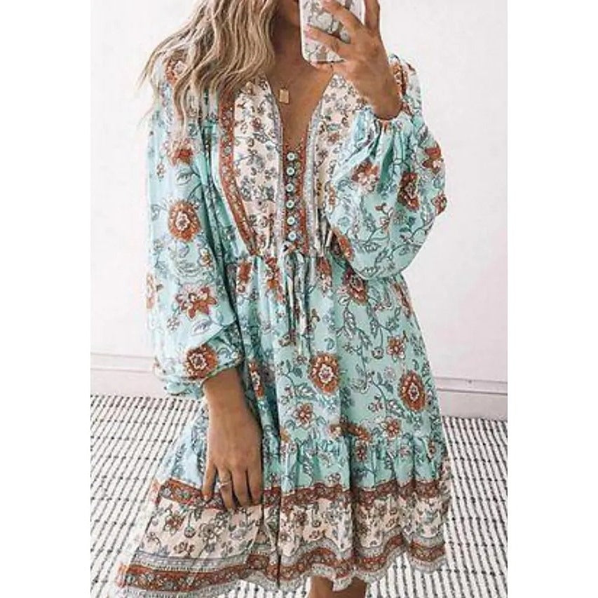 Briseis - Bohemian Style Tunic Dress