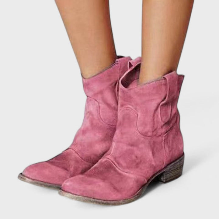Carlotta - Classic Elegant Ankle Boots