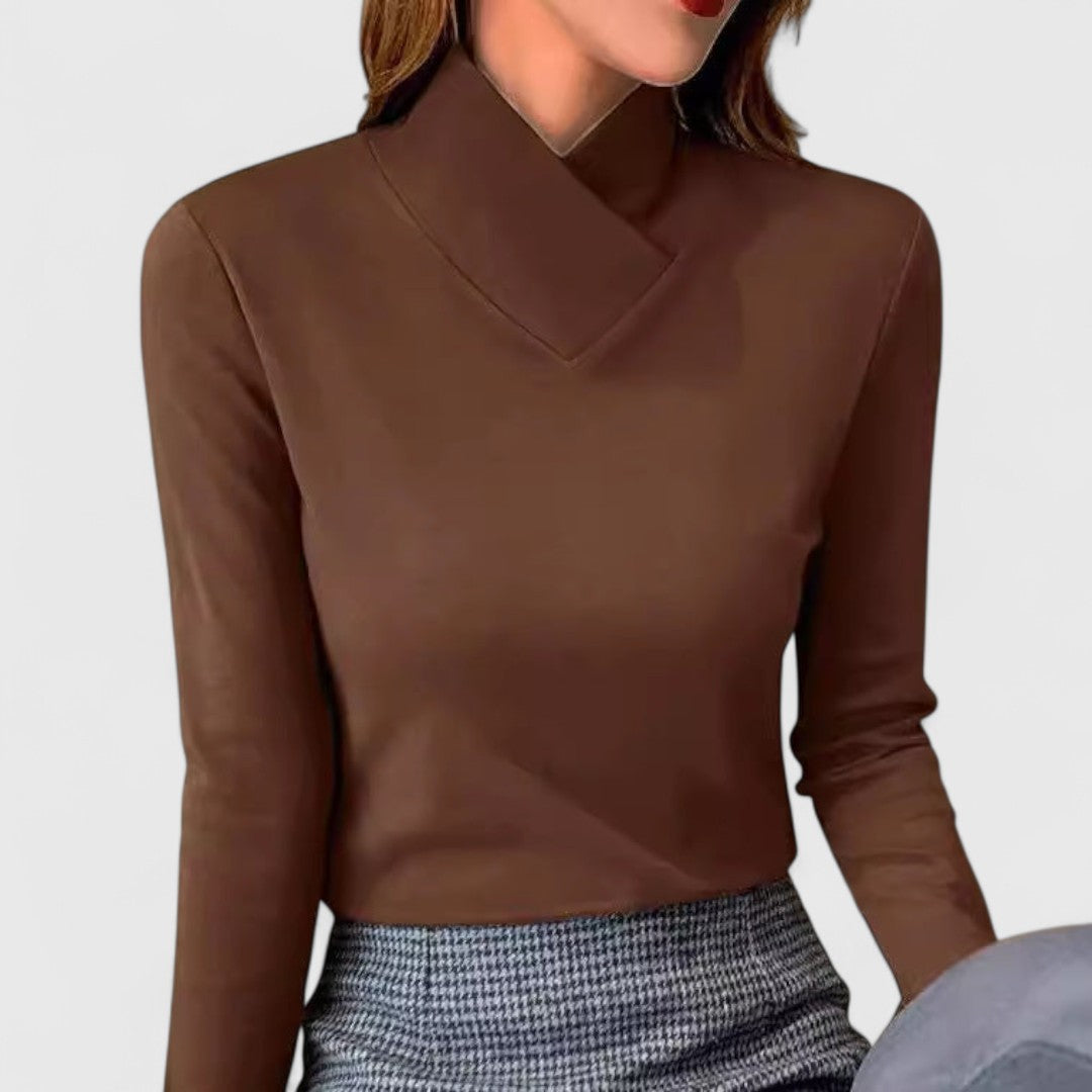 Clair | Stylish High Neck Sweater