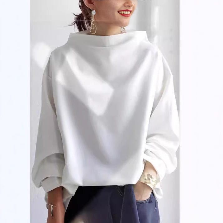 Lisa | Relaxed High-Neck Top