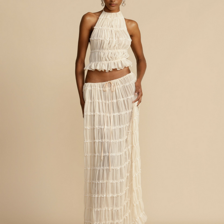WENDY - Coordinated Camisole and Skirt Ensemble