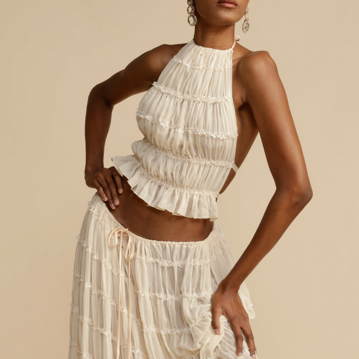 WENDY - Coordinated Camisole and Skirt Ensemble