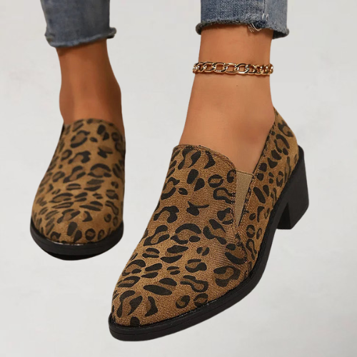 Angélique™ Leopard Print Moccasins
