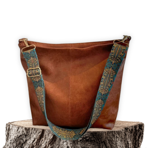 Marian™ Vintage-Inspired Leather Crossbody Bag