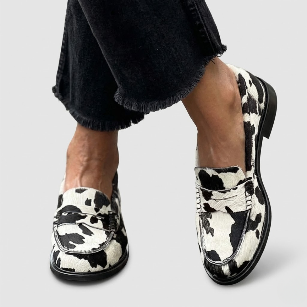 Veerle™ Zebra Print Moccasins