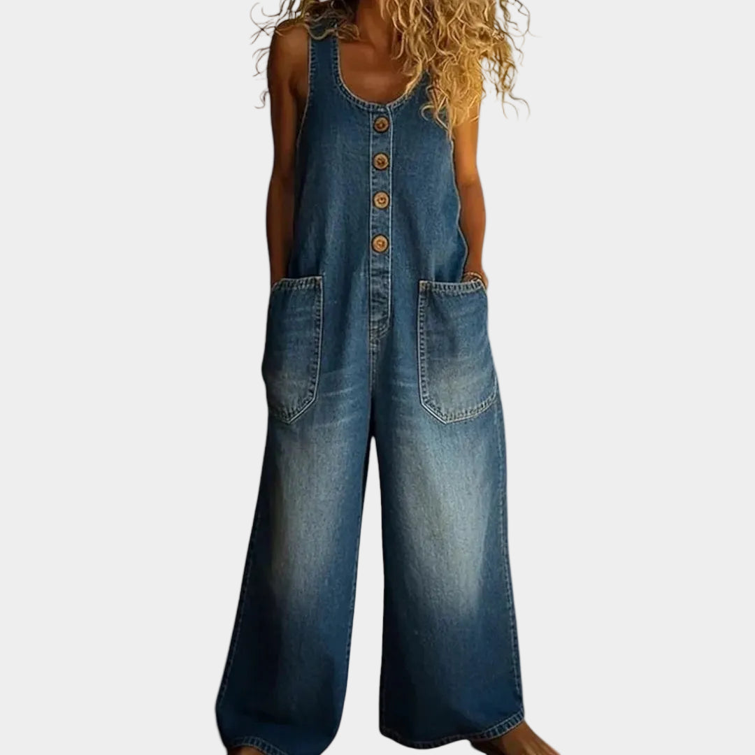 Retro Casual Overalls