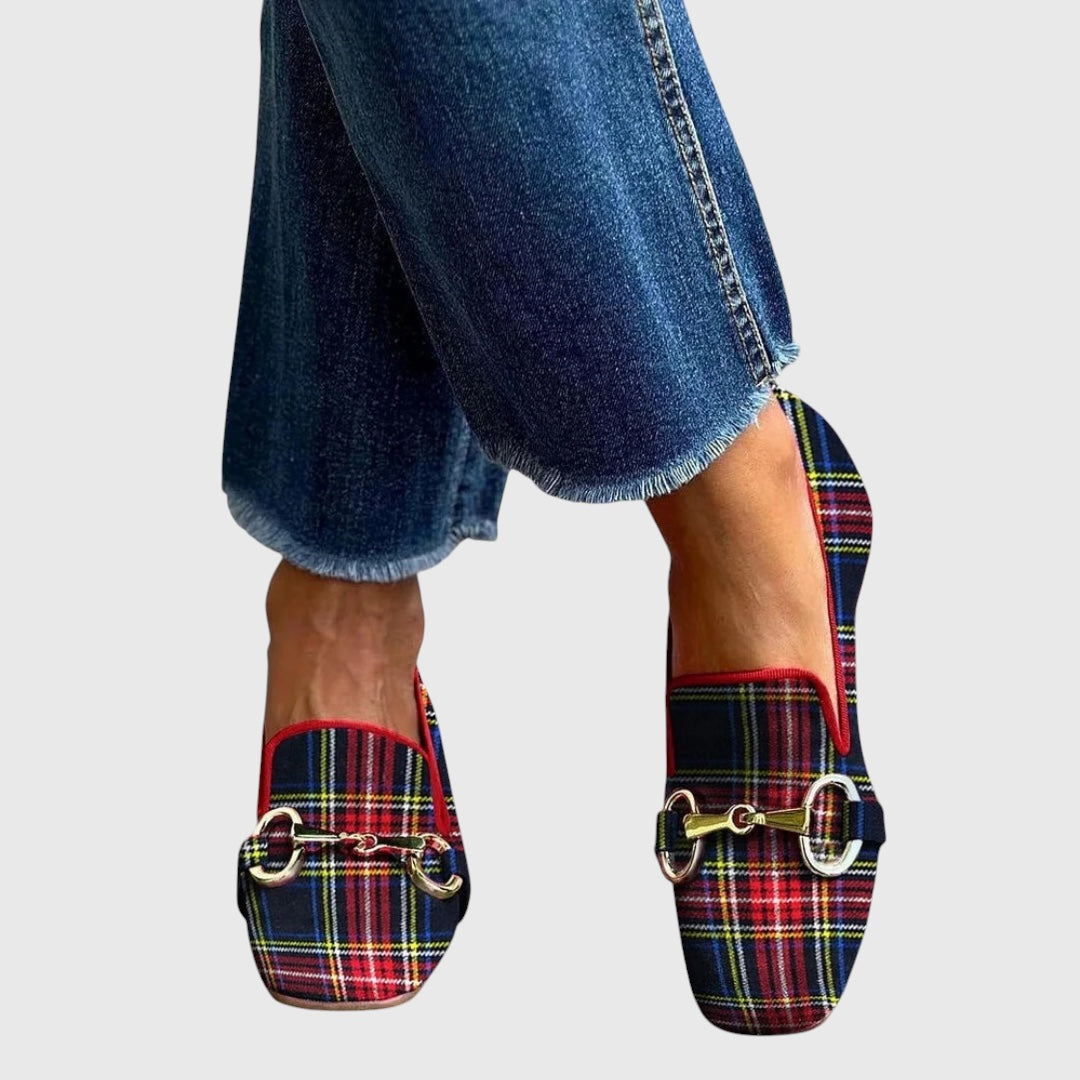 Mélani™ | Plaid Loafers