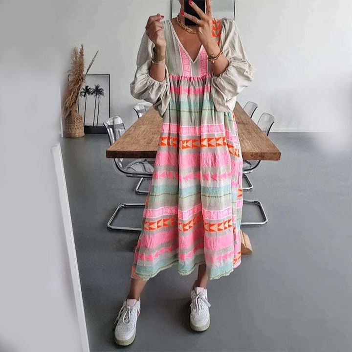 Jessenia - Cozy Bohemian Dress