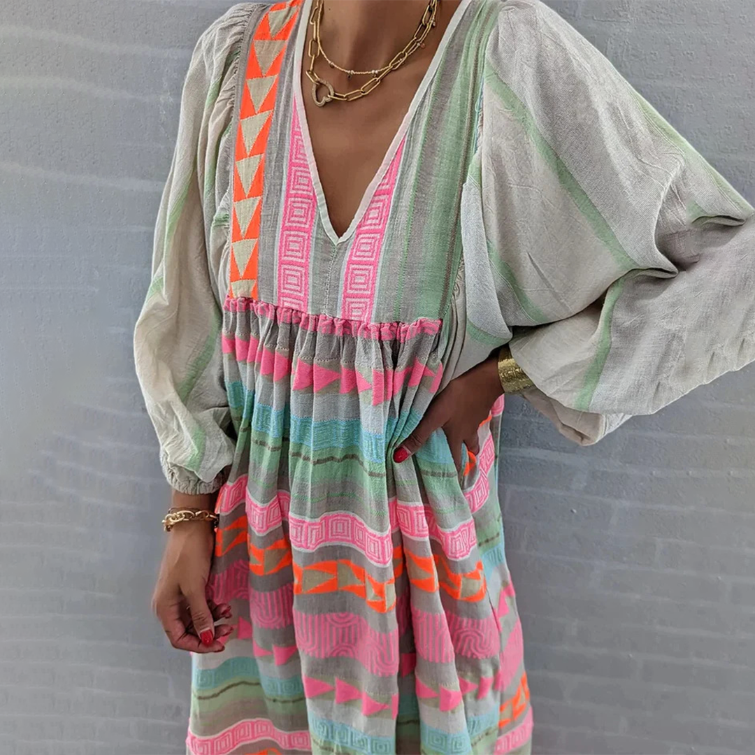 Jessenia - Cozy Bohemian Dress