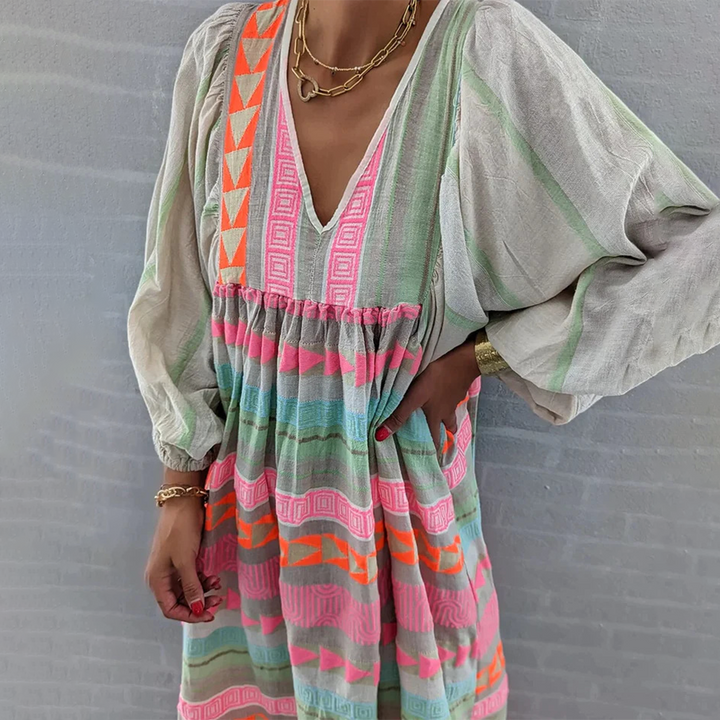 Jessenia - Cozy Bohemian Dress