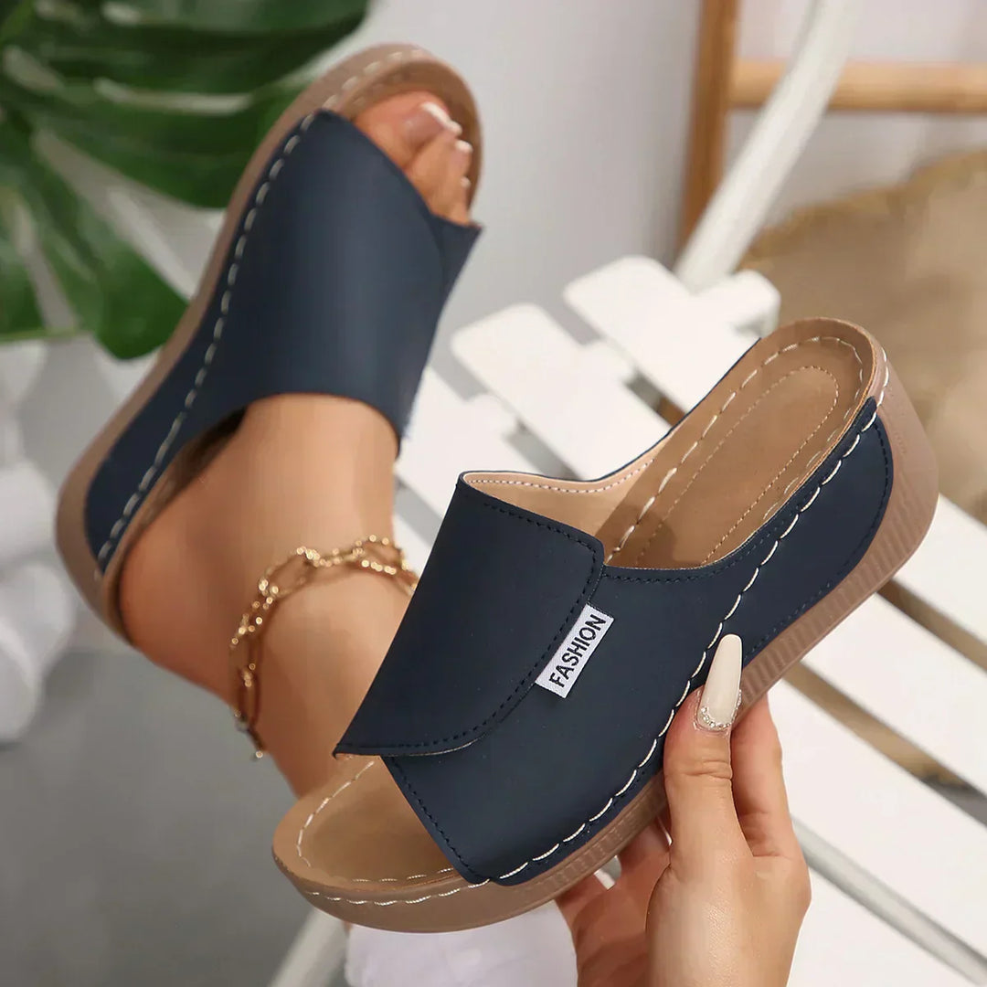 Rumi - Orthopedic Wedge Heel Sandals