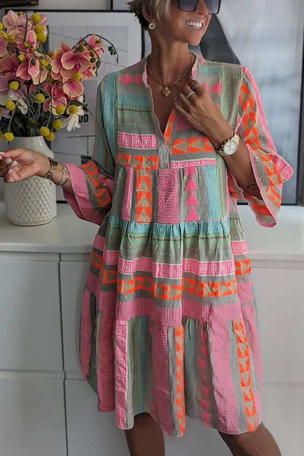 Delyth - Floral Spring Dress