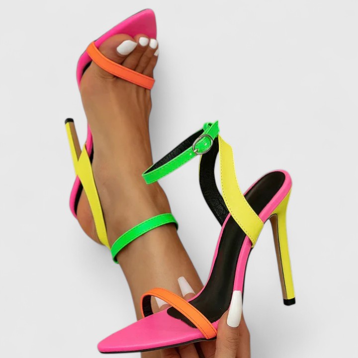 Olive Stiletto High Heels