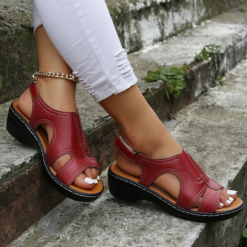 Melody - Supportive Heeled Orthopedic Sandals