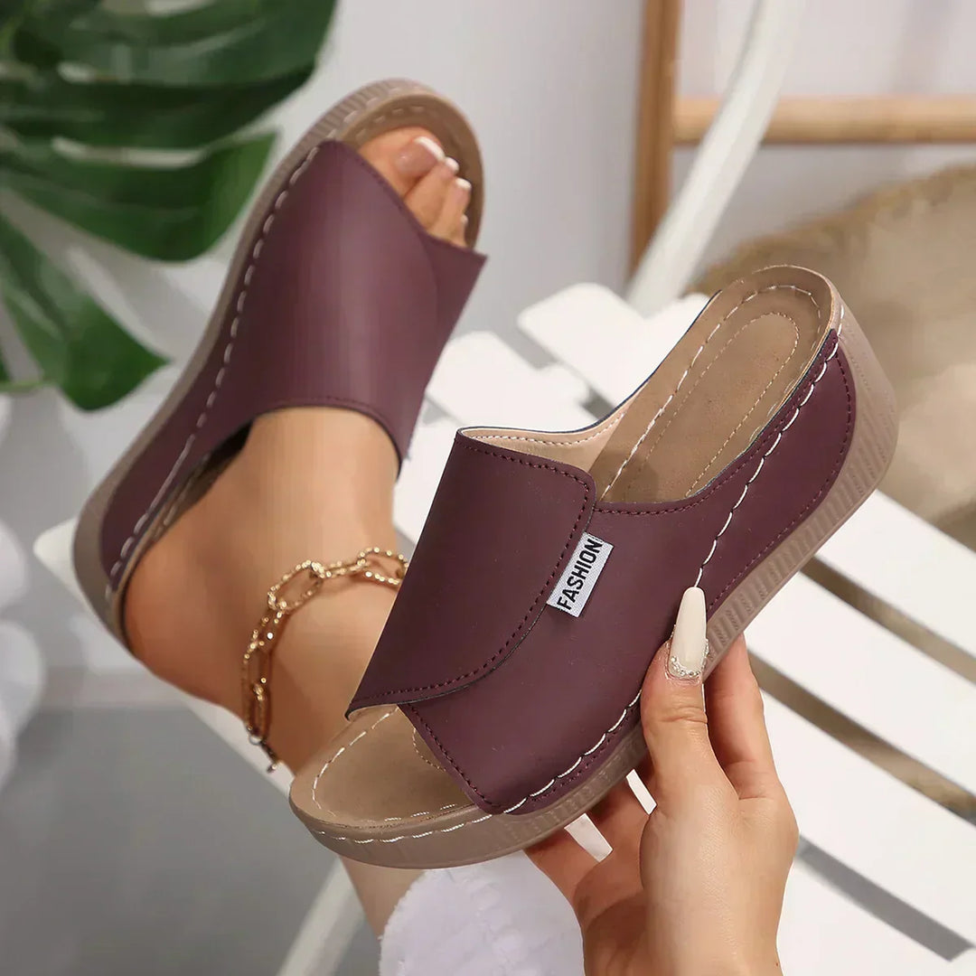 Rumi - Orthopedic Wedge Heel Sandals