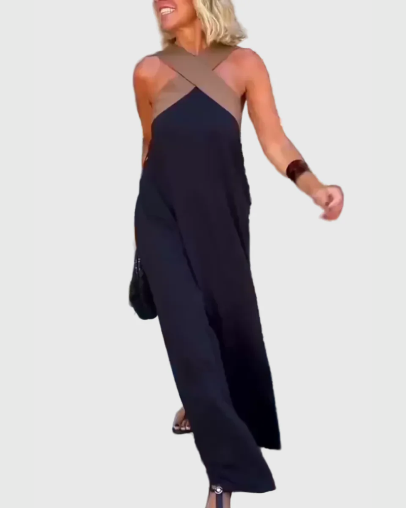Elena | Graceful Maxi Dress with Flowing Design