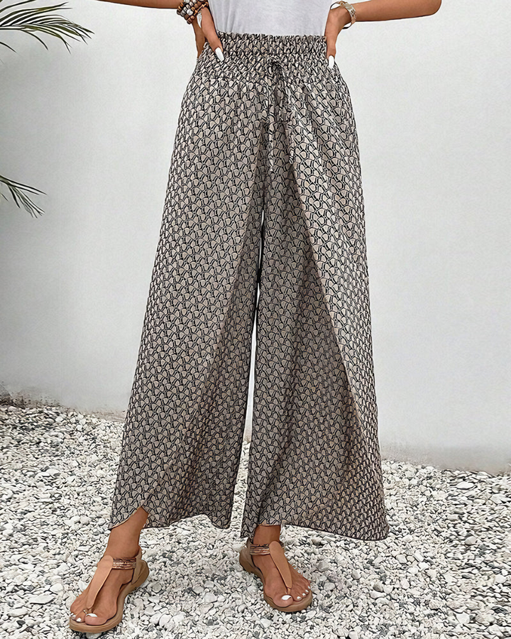 Sahara - Easy Fit Wide-Leg Trousers