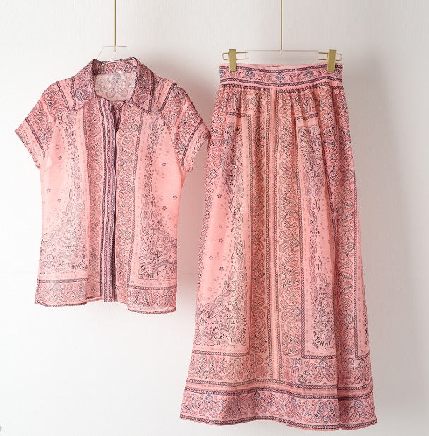 Adele - Bohemian-Inspired Two-Piece Outfit