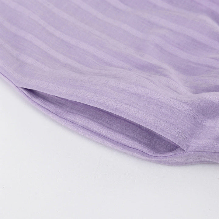 Viola - Button-Up Shirt and Lightweight Shorts Ensemble