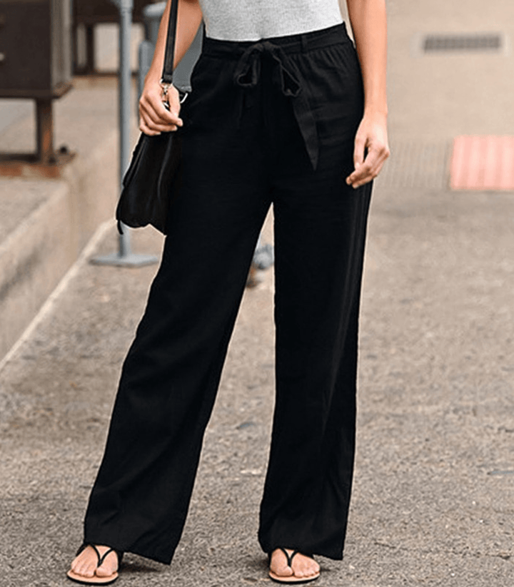 Joleen - Women's Comfortable Drawstring Trousers with Elastic Waist