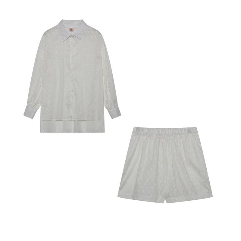 Elizabeth - Breezy Shirt and Shorts Ensemble