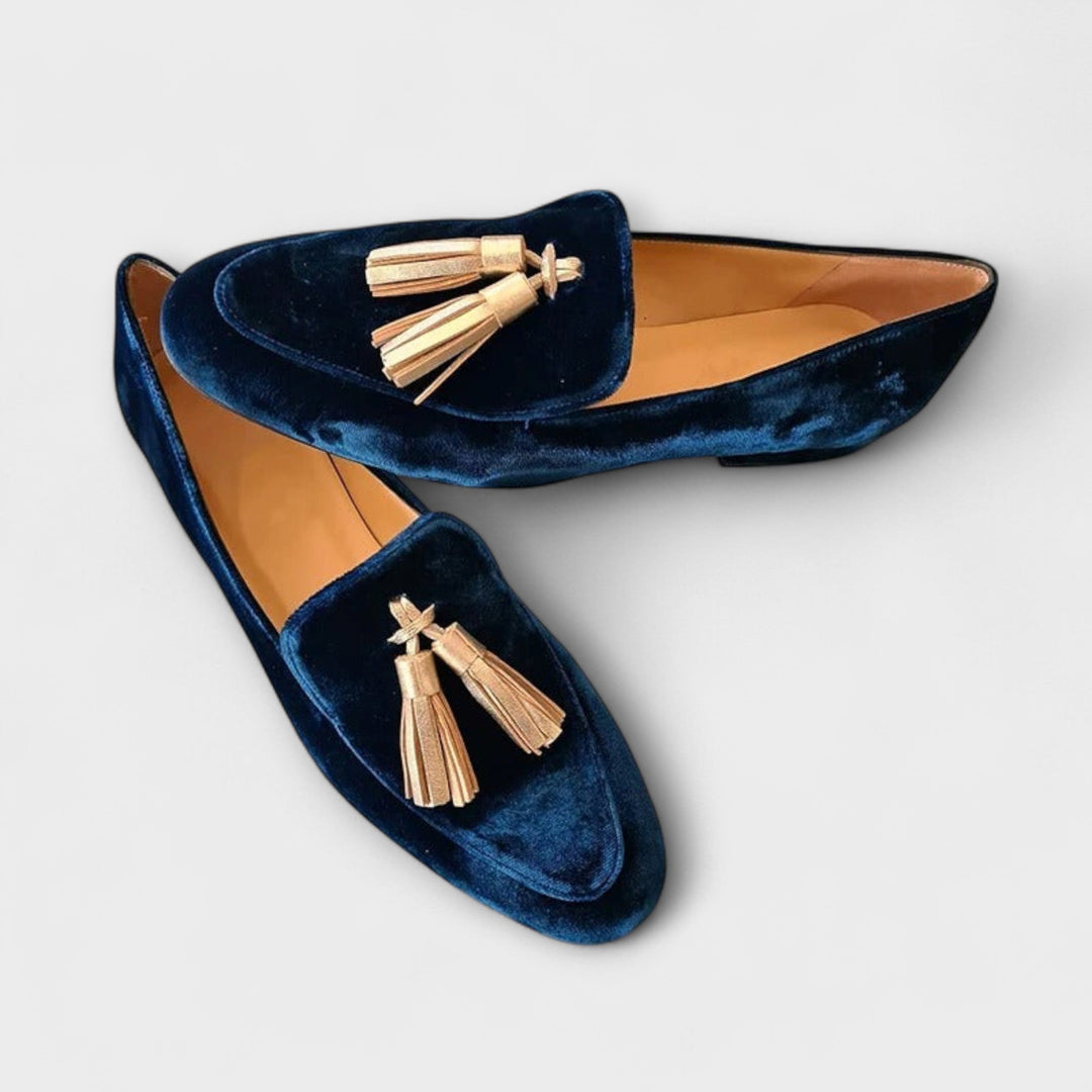 Quinnlyn™ | Retro Fringed Moccasins