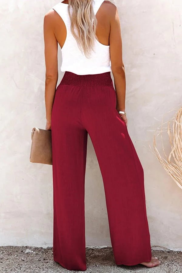 Riana - Easygoing High-Waisted Pants