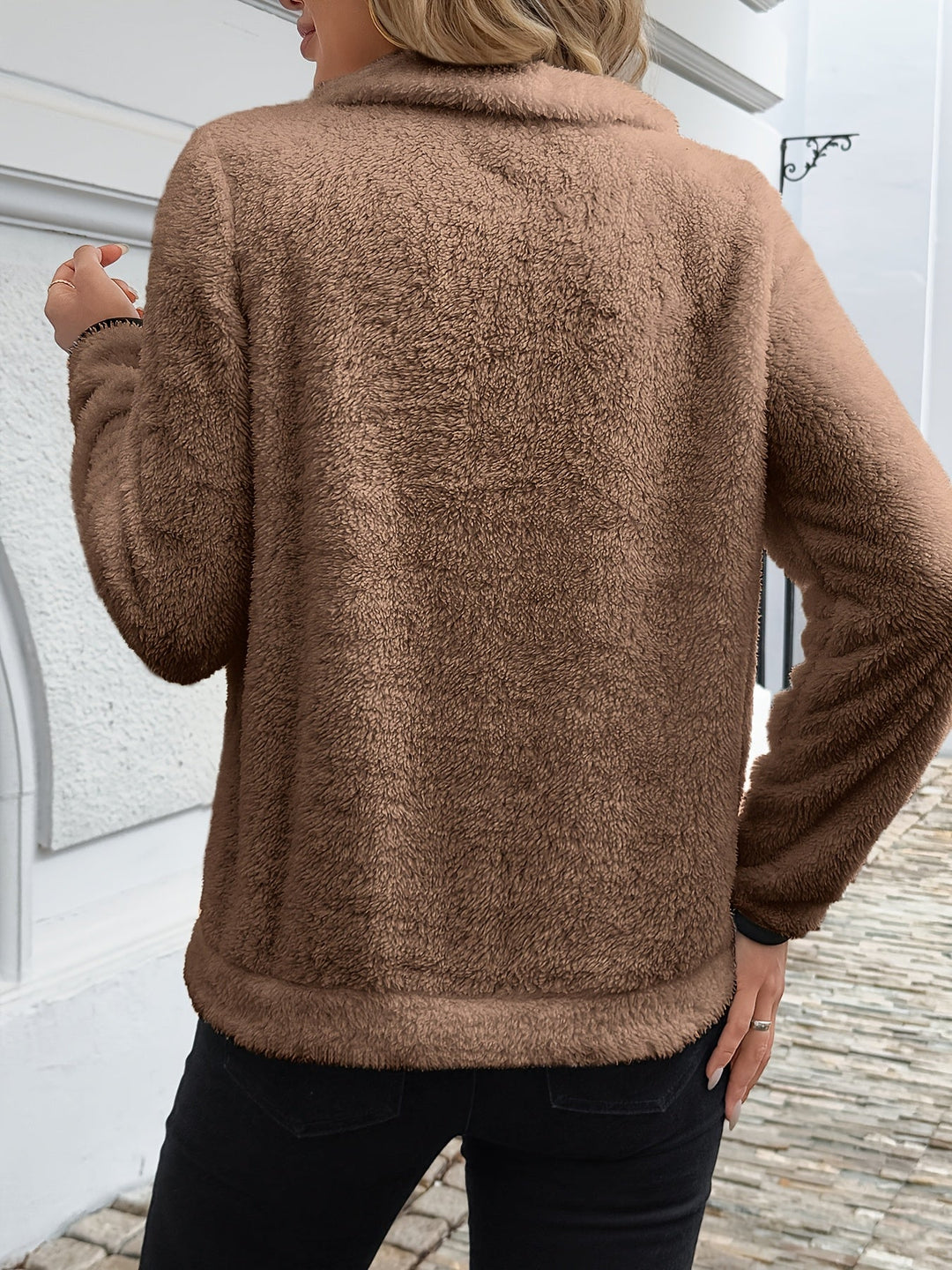 Juliette | Mid-Length Zip-Up Hoodie