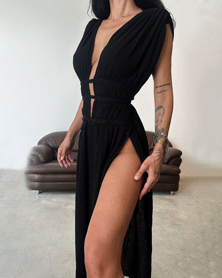 Zolla - Textured Tiered Dress