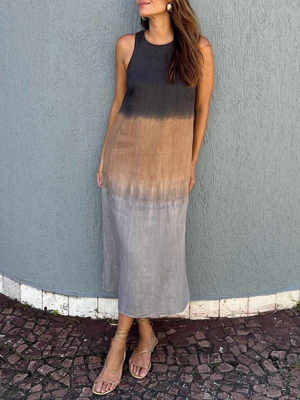 Heather - Relaxed Gradient Dress