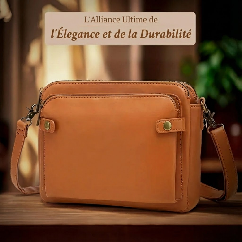 Kimberly™ | Timeless Leather Handbag