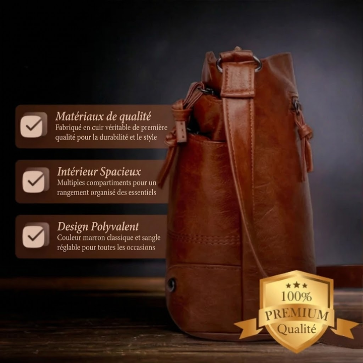 Catherine™ | Stylish Leather Crossbody Bag