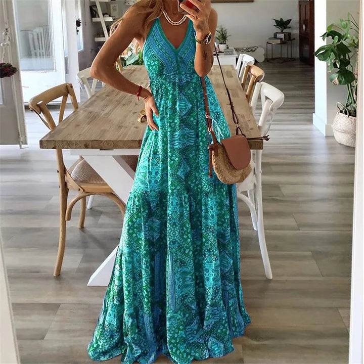Gweneth - Bohemian Sleeveless Dress